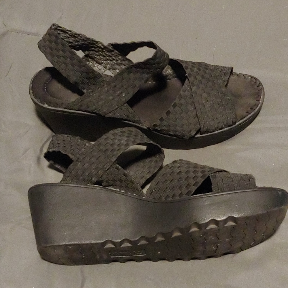 Black sandals